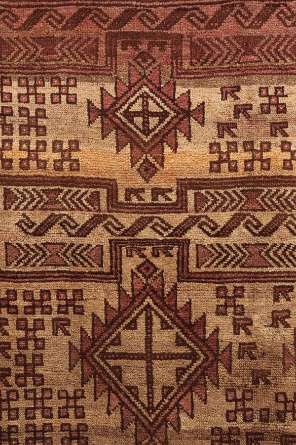 Alfombra antigua Kohistan Baluch, Afganistán. 220x116 cms - Imagen 6