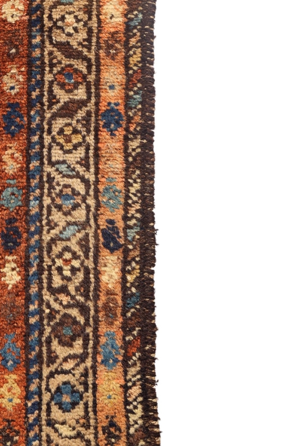 Alfombra antigua de Karaja, Irán. 285×77 cms. - Imagen 7