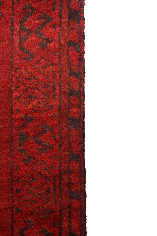 Antique Aqcha Ersari Turkman rug from Afghanistan. 216×87 cms - Image 6