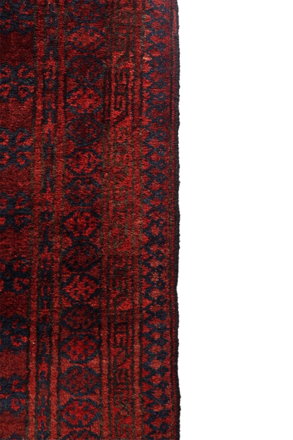 Antique rug Dowlatabad Turkman from Afghanistan. 282×206 cms - Image 6