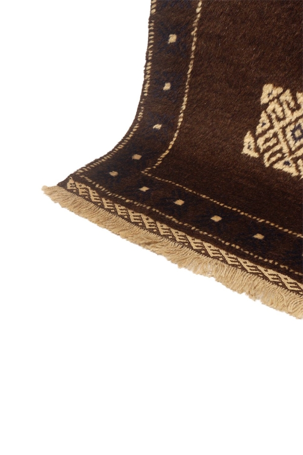 Semi-antique Baluch rug from Afghanistan. 308×68 cms - Image 6