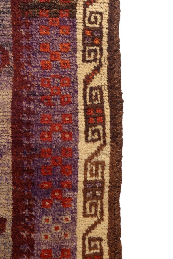 Semi-antique Kohistan Baluch rug from Afghanistan. 218x143 cms - Image 7