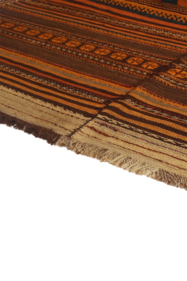 Antique Baluch kilim from Afghanistan. 350×140 cms - Image 7