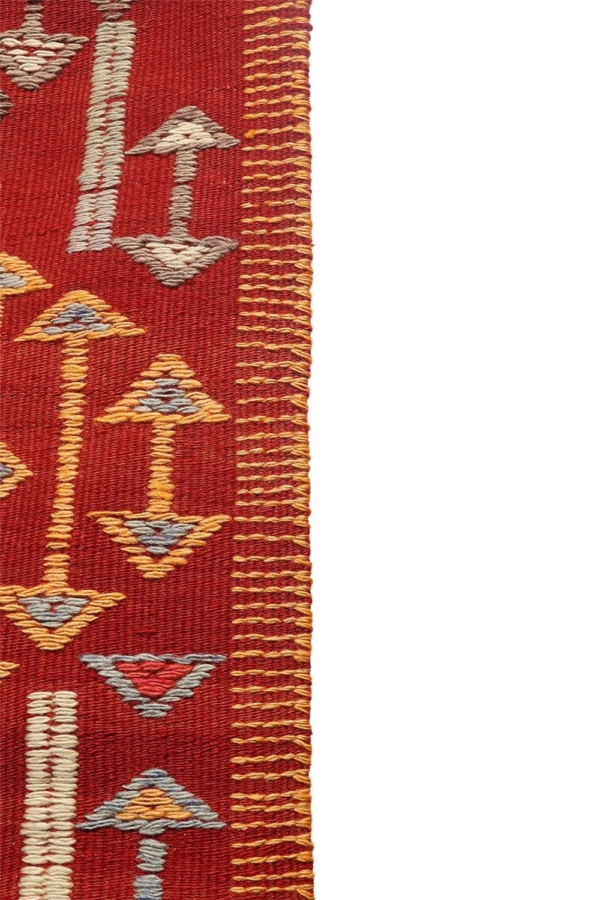 Kilim semi antiguo de Dursunbey, Turquía. 311x190 cms - Imagen 5