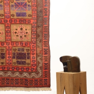 Semi-antique Baluch rug from Afghanistan. 264x159 cms