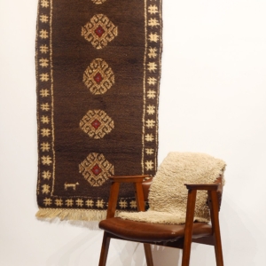 Semi-antique Baluch rug from Afghanistan. 195×70 cms