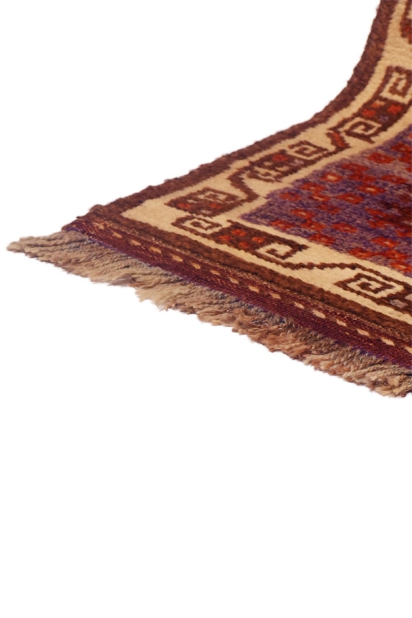 Semi-antique Kohistan Baluch rug from Afghanistan. 218x143 cms - Image 8