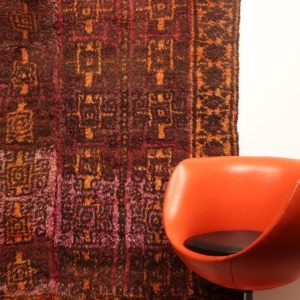 Semi-antique Baluch rug from Afghanistan. 205x170 cms