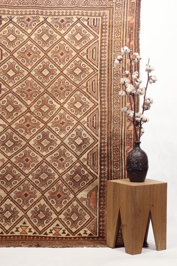 Antique Kohistan Baluch rug from Afghanistan. 200×145 cms - Image 4