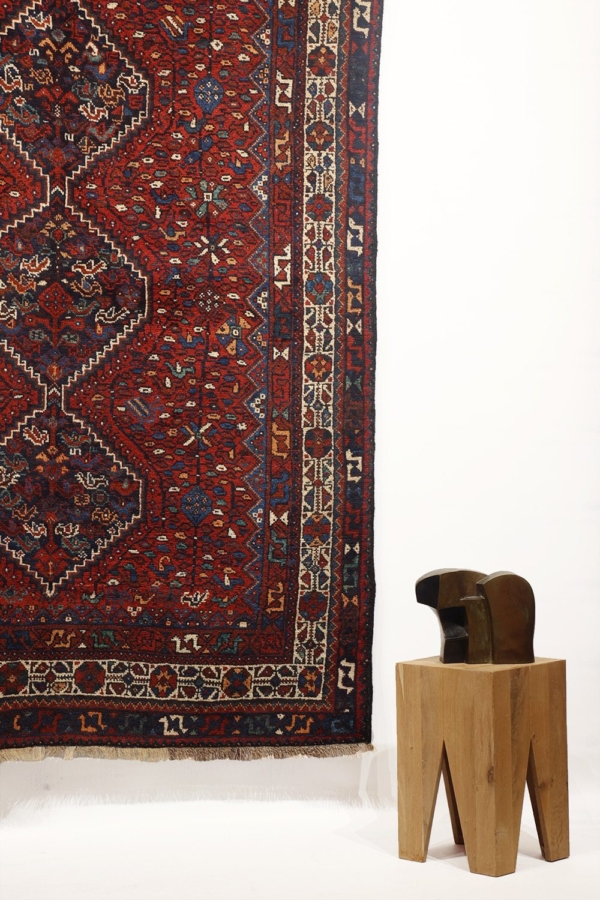 Antique Arab Laberduni rug from Iran. 212x158 cms