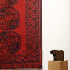 Antique Aqcha Ersari Turkman rug from Afghanistan. 213×145 cms