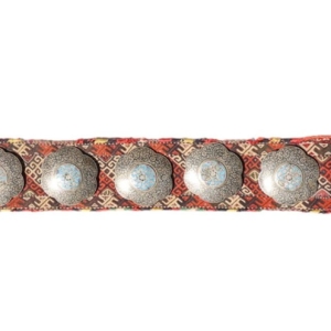 Antique Turkman belt from Afghanistan. 800 gr.
