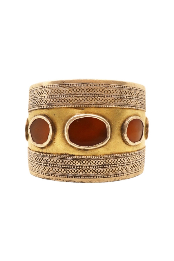No 3B. Antique Turkman bracelet from Afghanistan. 277 gr.