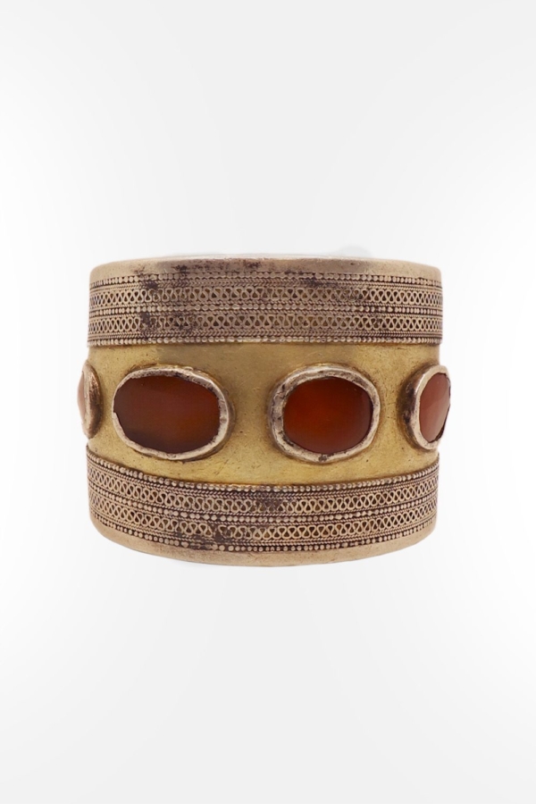 Nº 3A. Brazalete antiguo turcomano, Afganistán. 276 gr.