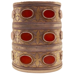 Nº 1A. Brazalete antiguo turcomano, Afganistán. 216 gr.