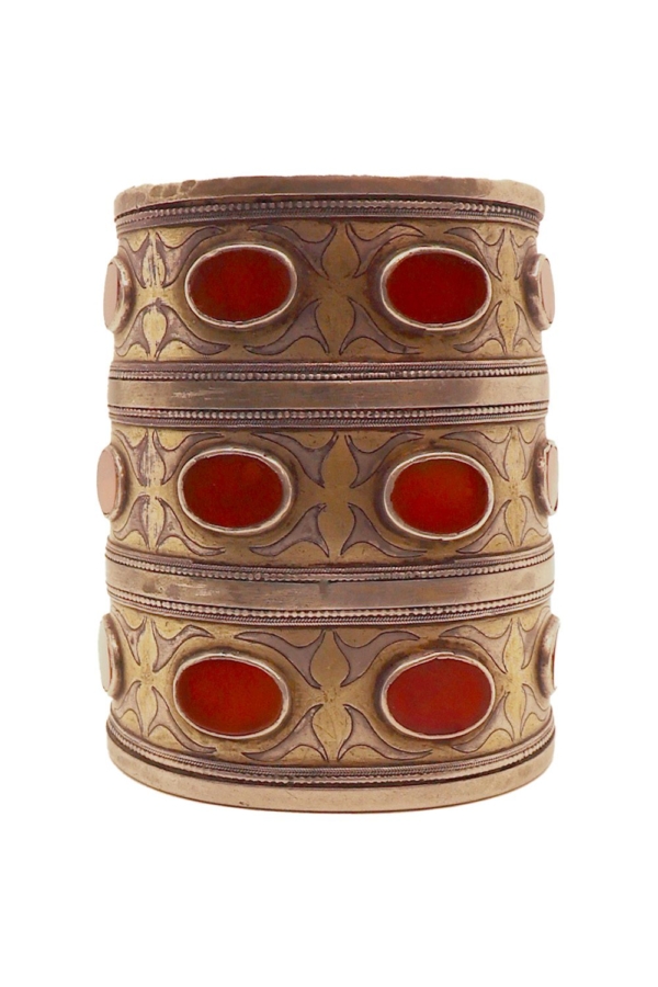 No 1A. Antique Turkman bracelet from Afghanistan. 216 gr.