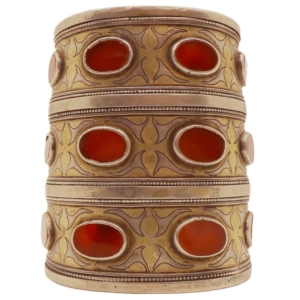Nº 1B. Brazalete antiguo turcomano, Afganistán. 212 gr.