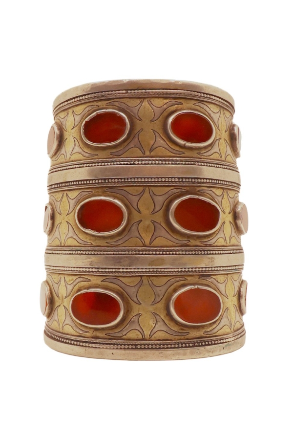 Nº 1B. Brazalete antiguo turcomano, Afganistán. 212 gr.