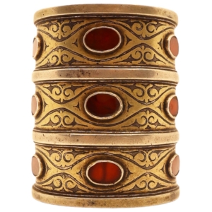 No 8A. Antique Turkman bracelet from Afghanistan. 254 gr.