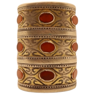 No 7B. Antique Turkman bracelet from Afghanistan. 211 gr.
