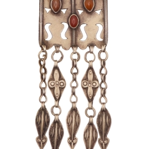 Antique turkman pendant from Afghanistan. 21 gr.