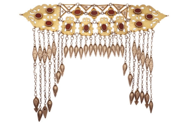 Antique Turkman ornament from Afghanistan. 190 gr.