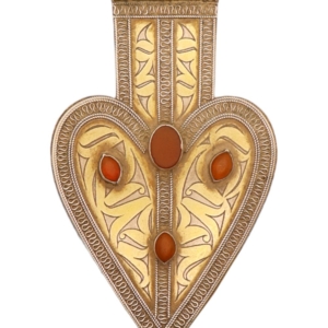 Antique Turkman pendant from Afghanistan. 54 gr.