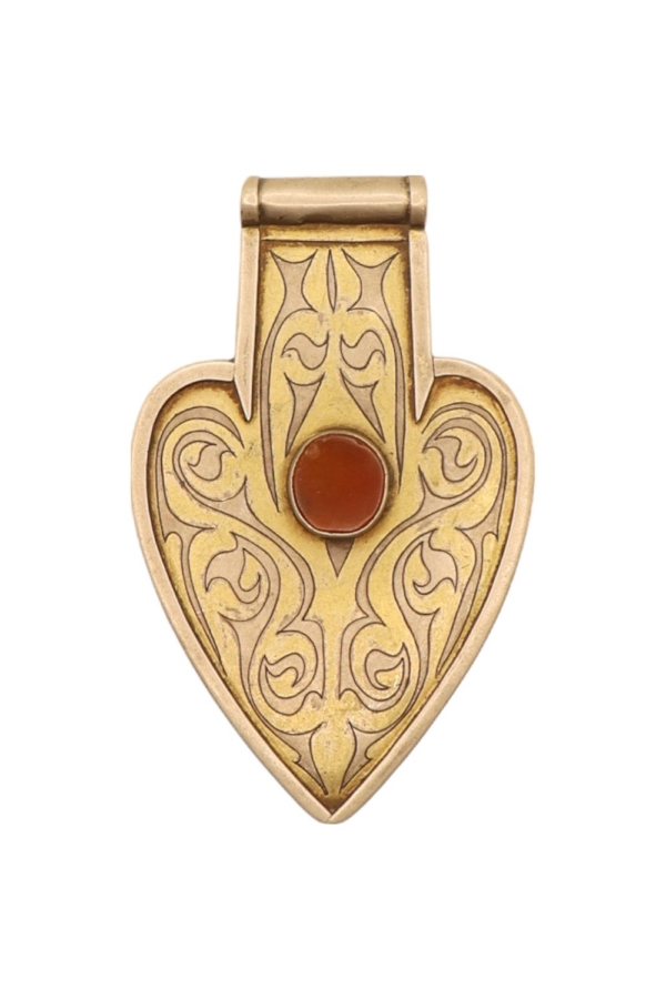 Antique Turkman pendant from Afghanistan. 59 gr.