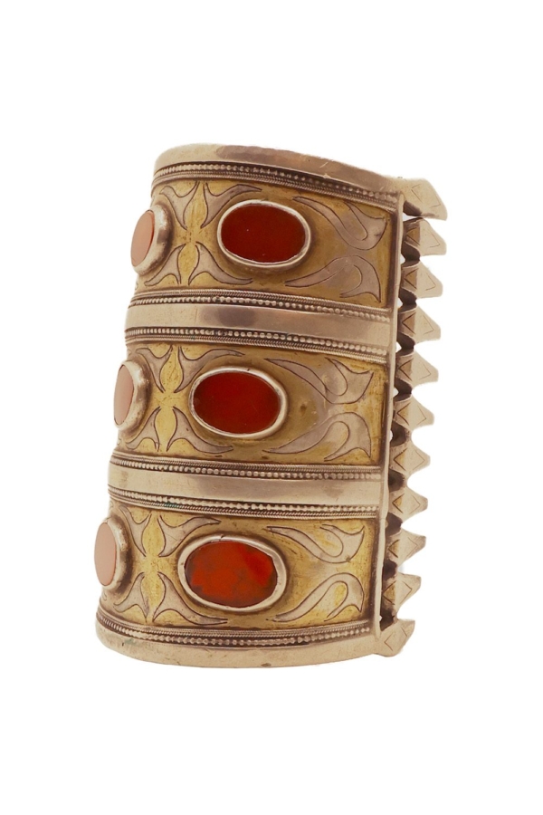 Nº 1B. Brazalete antiguo turcomano, Afganistán. 212 gr. - Imagen 3