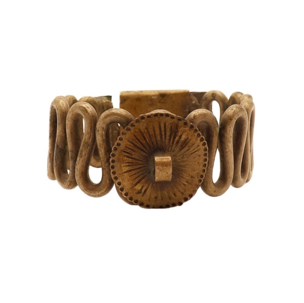 Brazalete antiguo noroeste de la India. 173 gr - Imagen 4