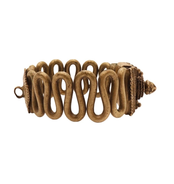 Brazalete antiguo noroeste de la India. 173 gr - Imagen 5