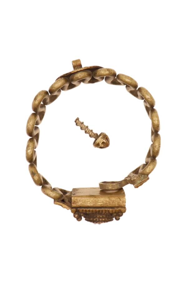Brazalete antiguo noroeste de la India. 173 gr - Imagen 6