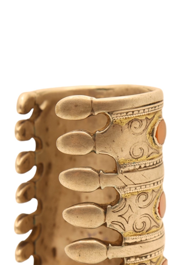 No 7B. Antique Turkman bracelet from Afghanistan. 211 gr. - Image 2
