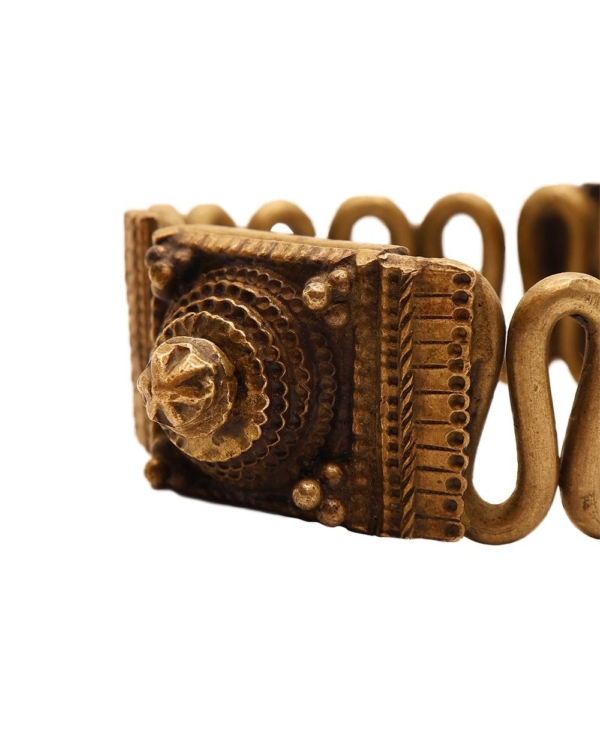 Brazalete antiguo noroeste de la India. 173 gr - Imagen 2
