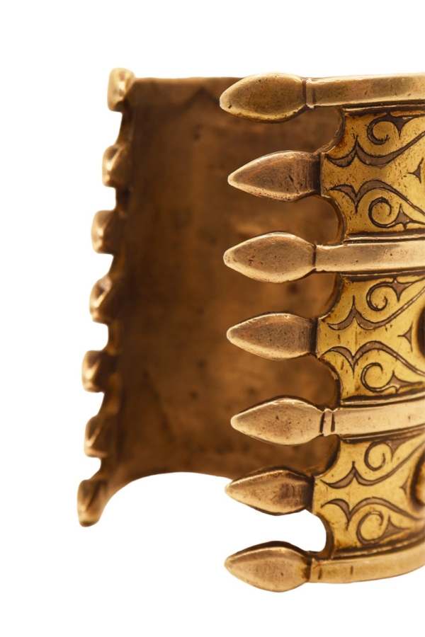 Nº 8A. Brazalete antiguo turcomano, Afganistán. 254 gr. - Imagen 7