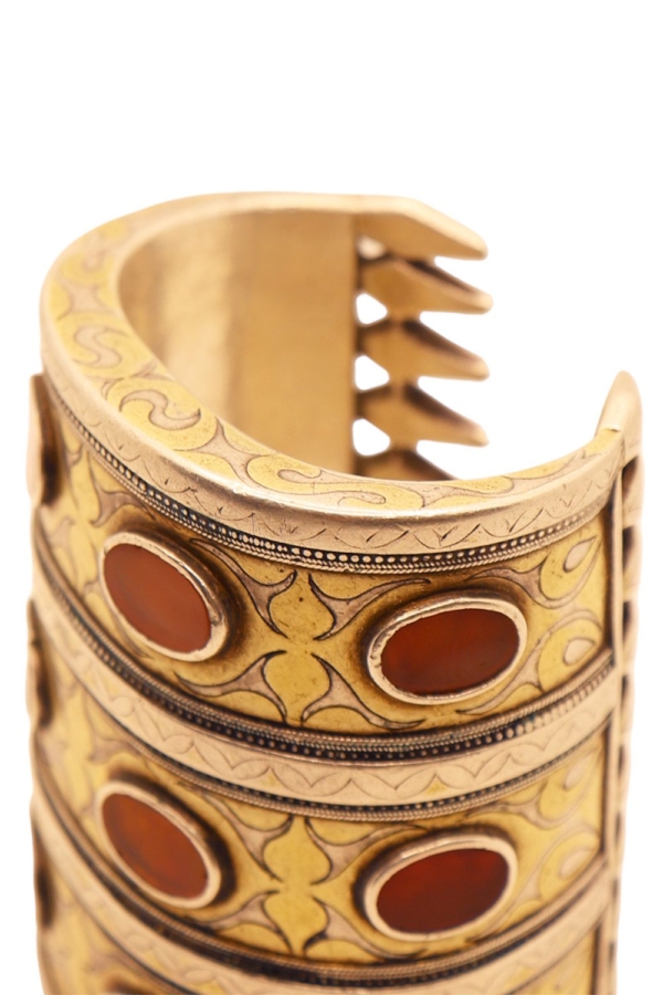 Nº 6B. Brazalete antiguo turcomano, Afganistán. 285 gr. - Imagen 2