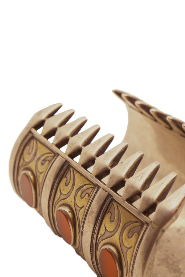 Nº 4A. Brazalete antiguo turcomano, Afganistán. 270 gr. - Imagen 3
