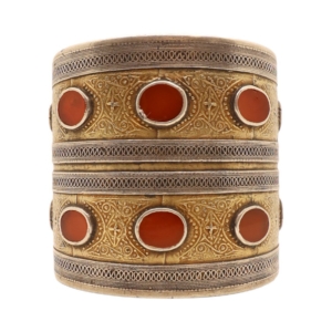 No 9A. Antique Turkman bracelet from Afghanistan. 281 gr.