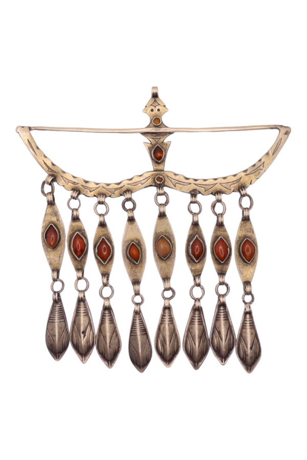 Antique Turkman ornament from Afghanistan. 67 gr.