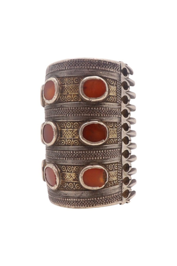 No 11B. Antique Turkman bracelet from Afghanistan. 324 gr. - Image 3