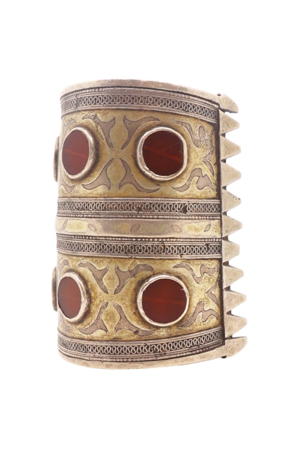 No 12A. Antique Turkman bracelet from Afghanistan. 347 gr. - Image 3