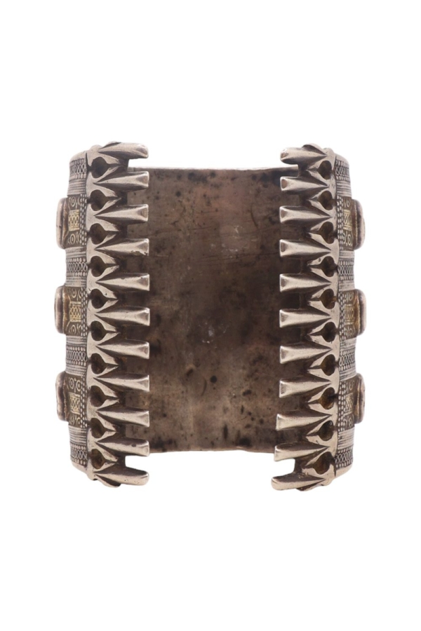 No 11B. Antique Turkman bracelet from Afghanistan. 324 gr. - Image 4