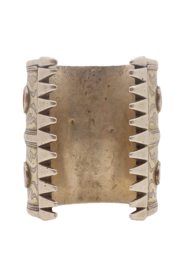 No 10A. Antique Turkman bracelet from Afghanistan. 313 gr. - Image 5