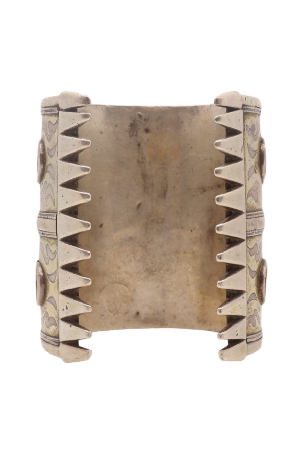 No 10B. Antique Turkman bracelet from Afghanistan. 305 gr. - Image 4