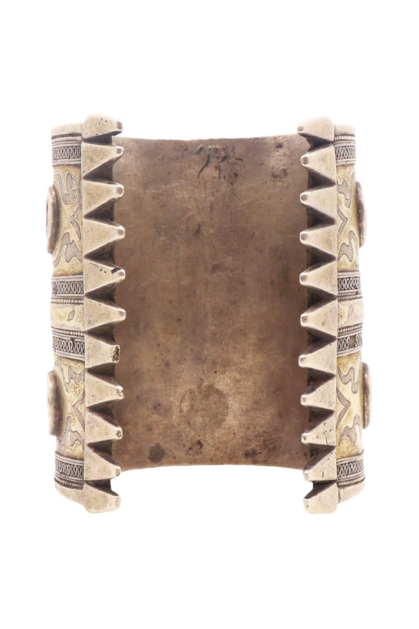 No 12A. Antique Turkman bracelet from Afghanistan. 347 gr. - Image 4