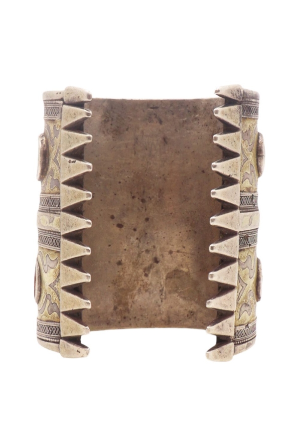 No 12B. Antique Turkman bracelet from Afghanistan. 344 gr. - Image 4