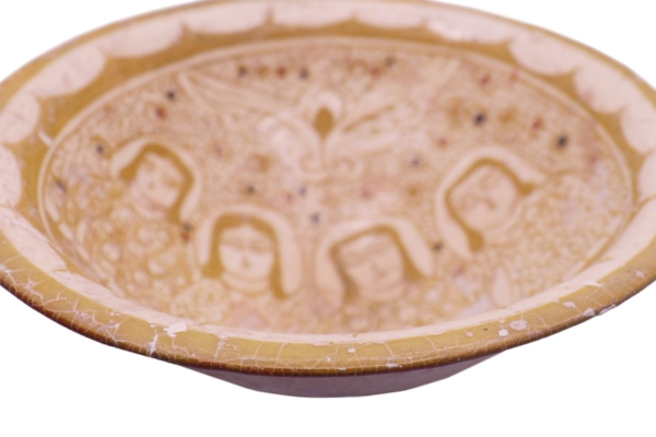 Antique 12th century Kashan ceramic from Iran - Image 4