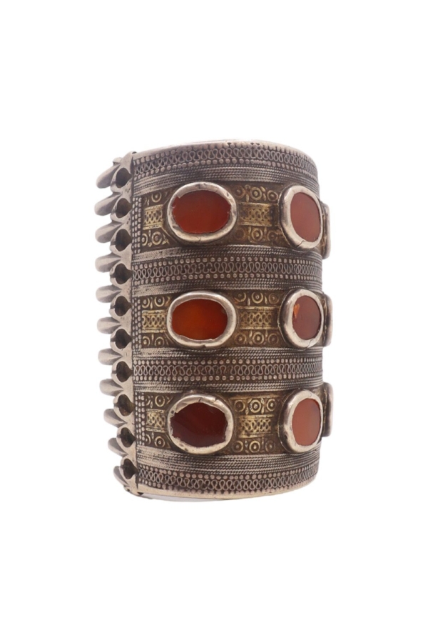 No 11B. Antique Turkman bracelet from Afghanistan. 324 gr. - Image 5