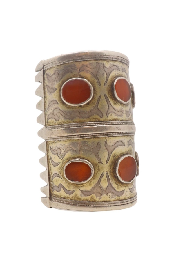 No 10A. Antique Turkman bracelet from Afghanistan. 313 gr. - Image 6