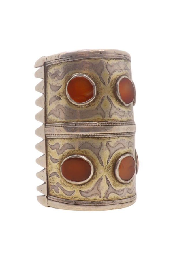 No 10B. Antique Turkman bracelet from Afghanistan. 305 gr. - Image 5